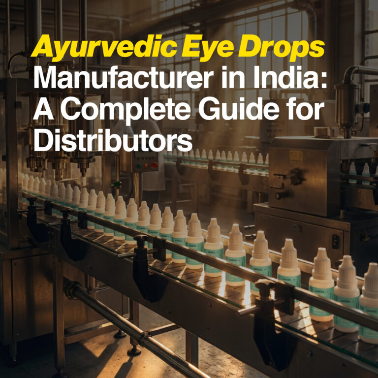 Ayurvedic Eye Drops Manufacturer in India- A Complete Guide for Distributors