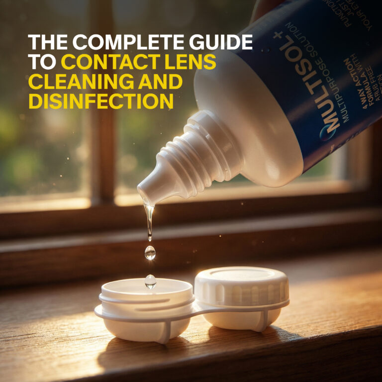 The Complete Guide to Contact Lens Cleaning and Disinfection