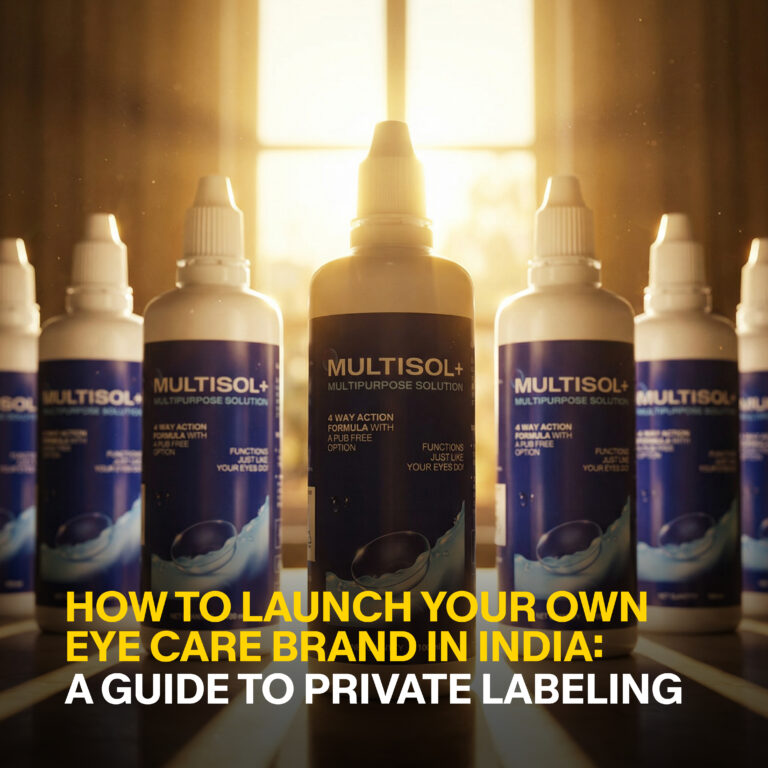 How to Launch Your Own Eye Care Brand in India: A Guide to Private Labelling