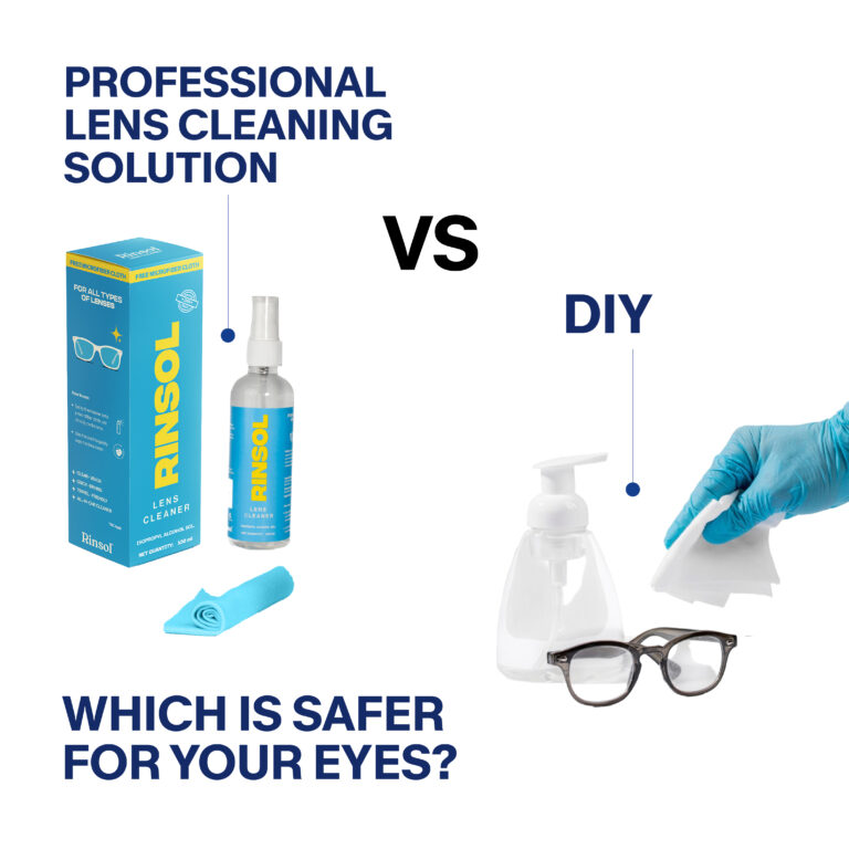Professional Lens Cleaning Solution vs. DIY: Which is Safer for Your Eyes?