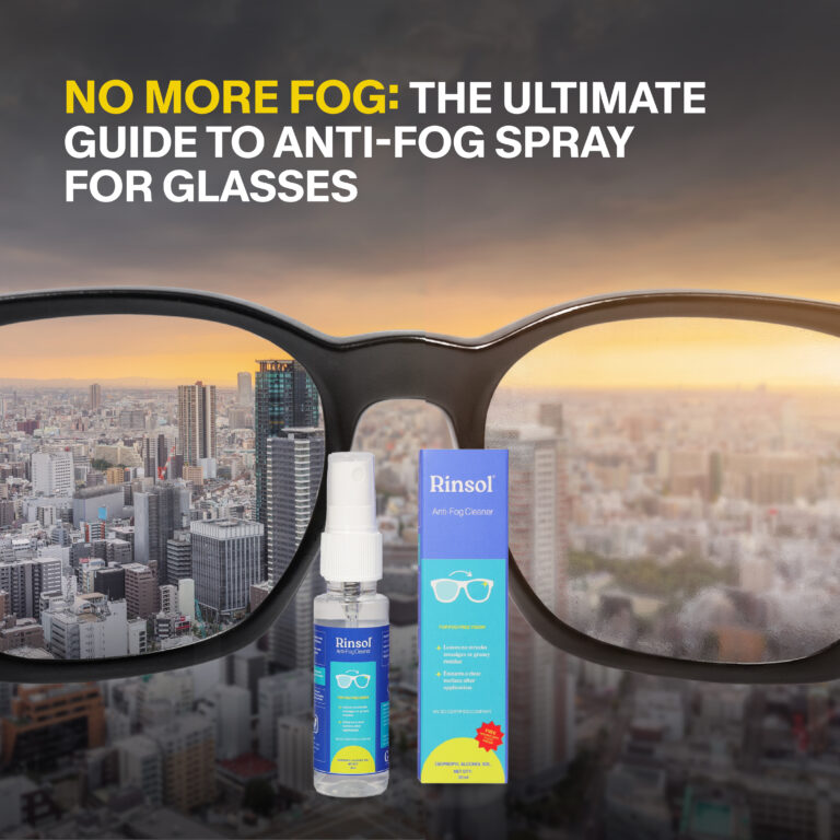 The Ultimate Guide to Anti-Fog Spray for Glasses