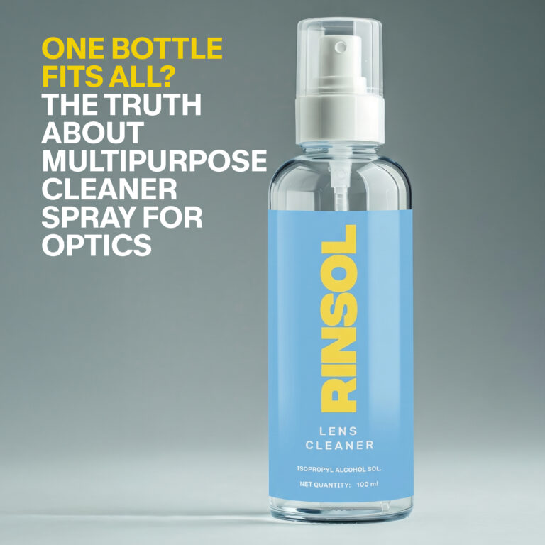 One Bottle Fits All? The Truth About Multipurpose Cleaner Spray for Optics