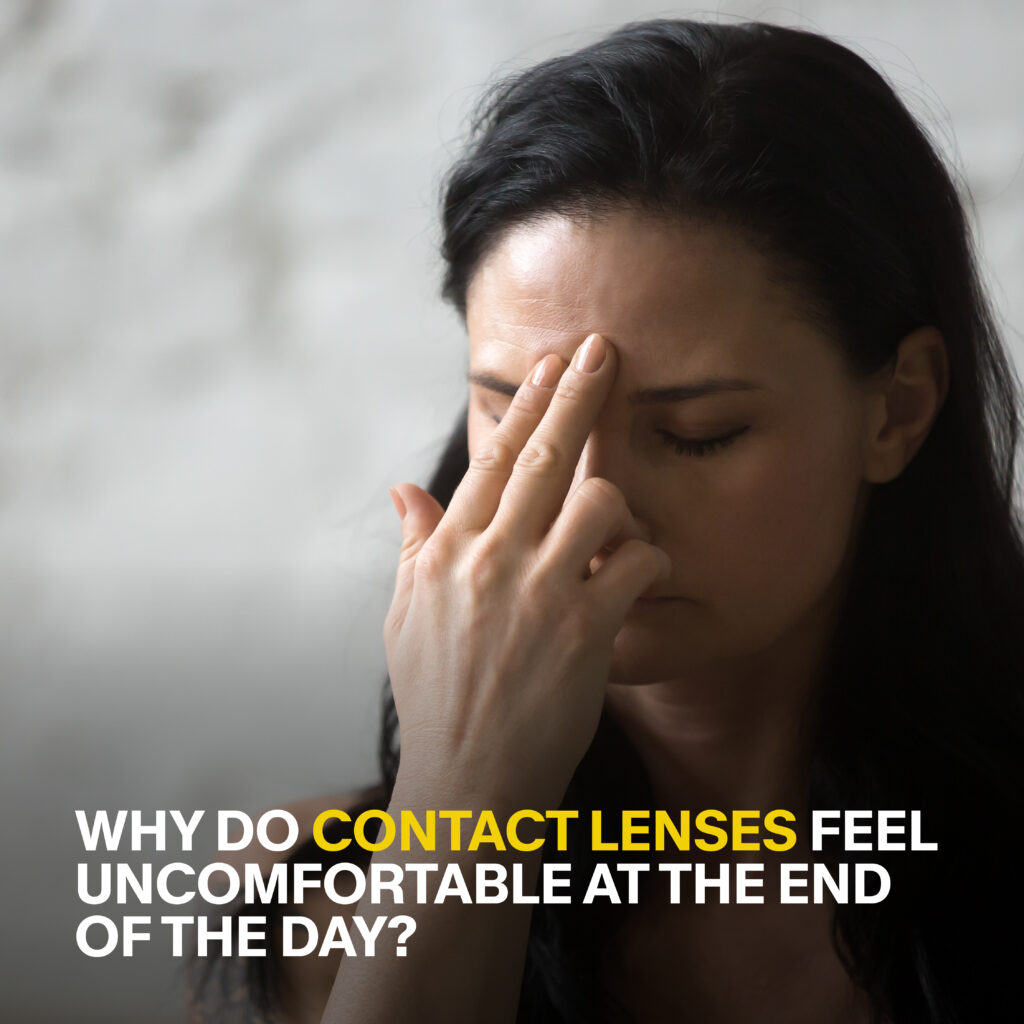 Contact Lenses Feel Uncomfortable
