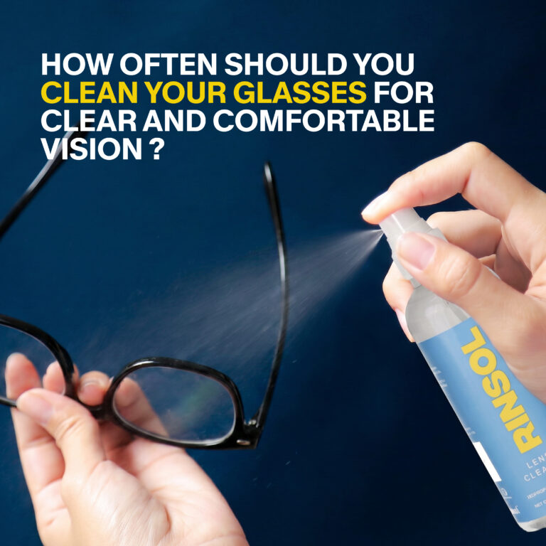 How Often Should You Clean Your Glasses for Clear and Comfortable Vision?