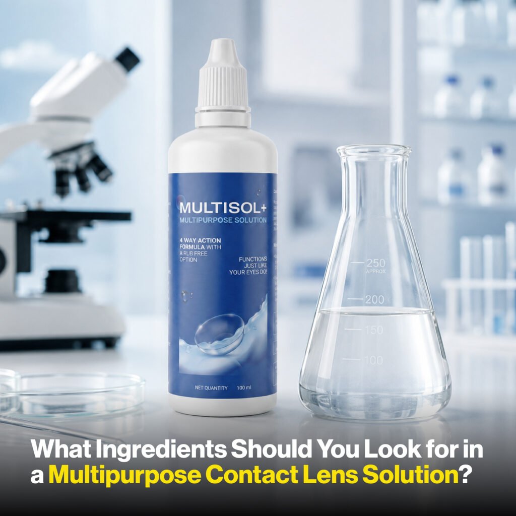 What Ingredients Should You Look for in a Multipurpose Contact Lens Solution?