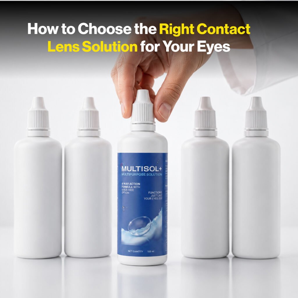 How Do You Choose the Right Contact Lens Solution?
