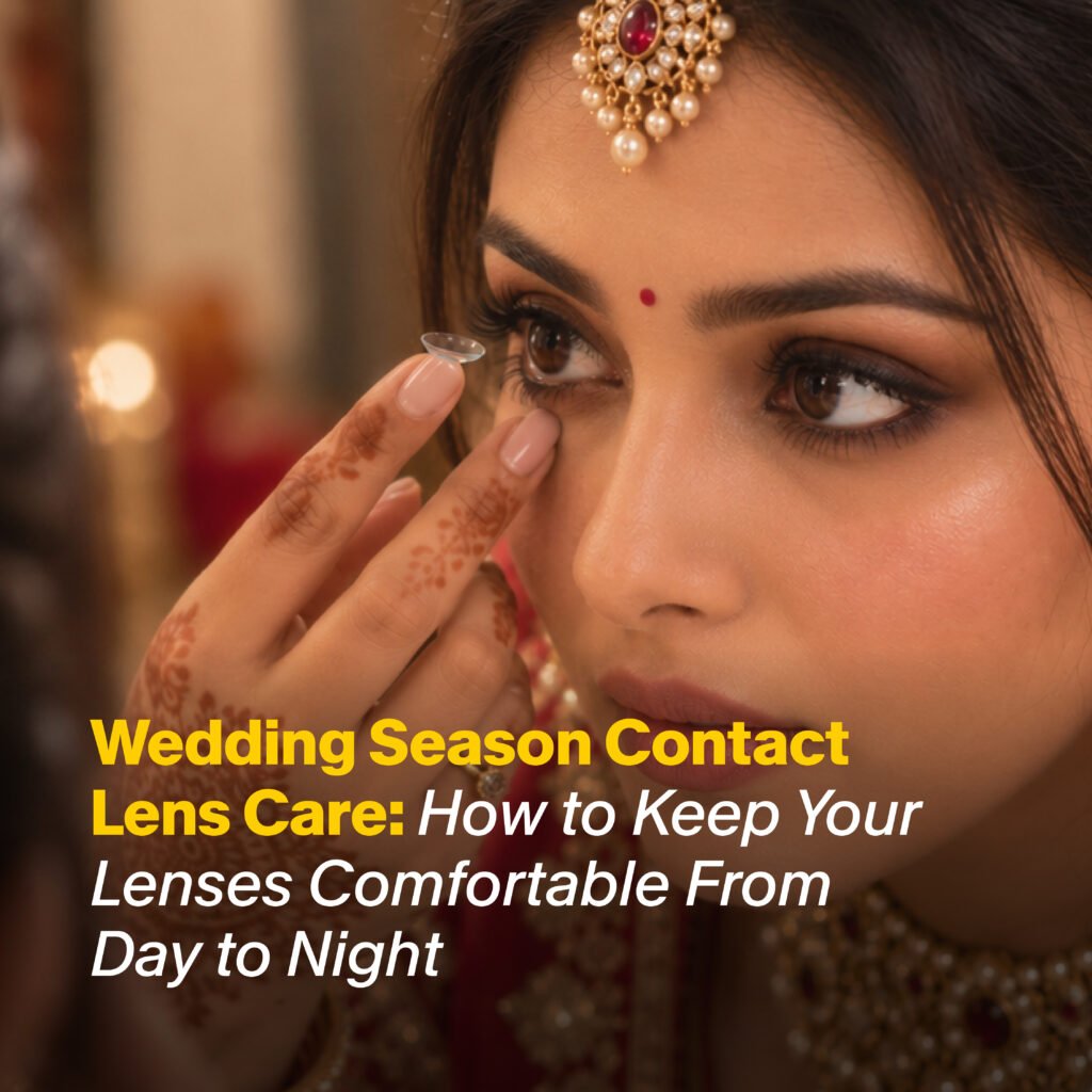 Wedding Season Contact Lens Care: How to Keep Your Lenses Comfortable From Day to Night
