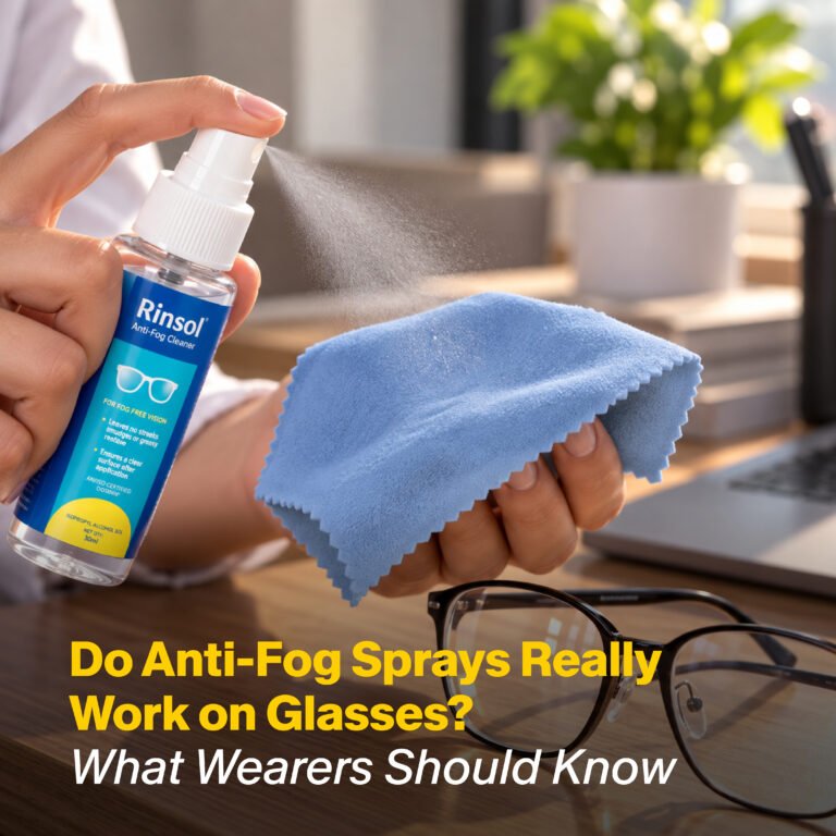 Do Anti-Fog Sprays Really Work on Glasses? What Wearers Should Know